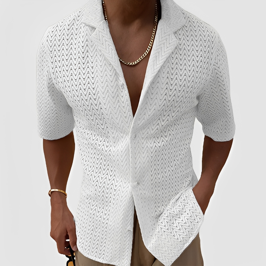 Bernie - Chemise homme d'été légère et aérée