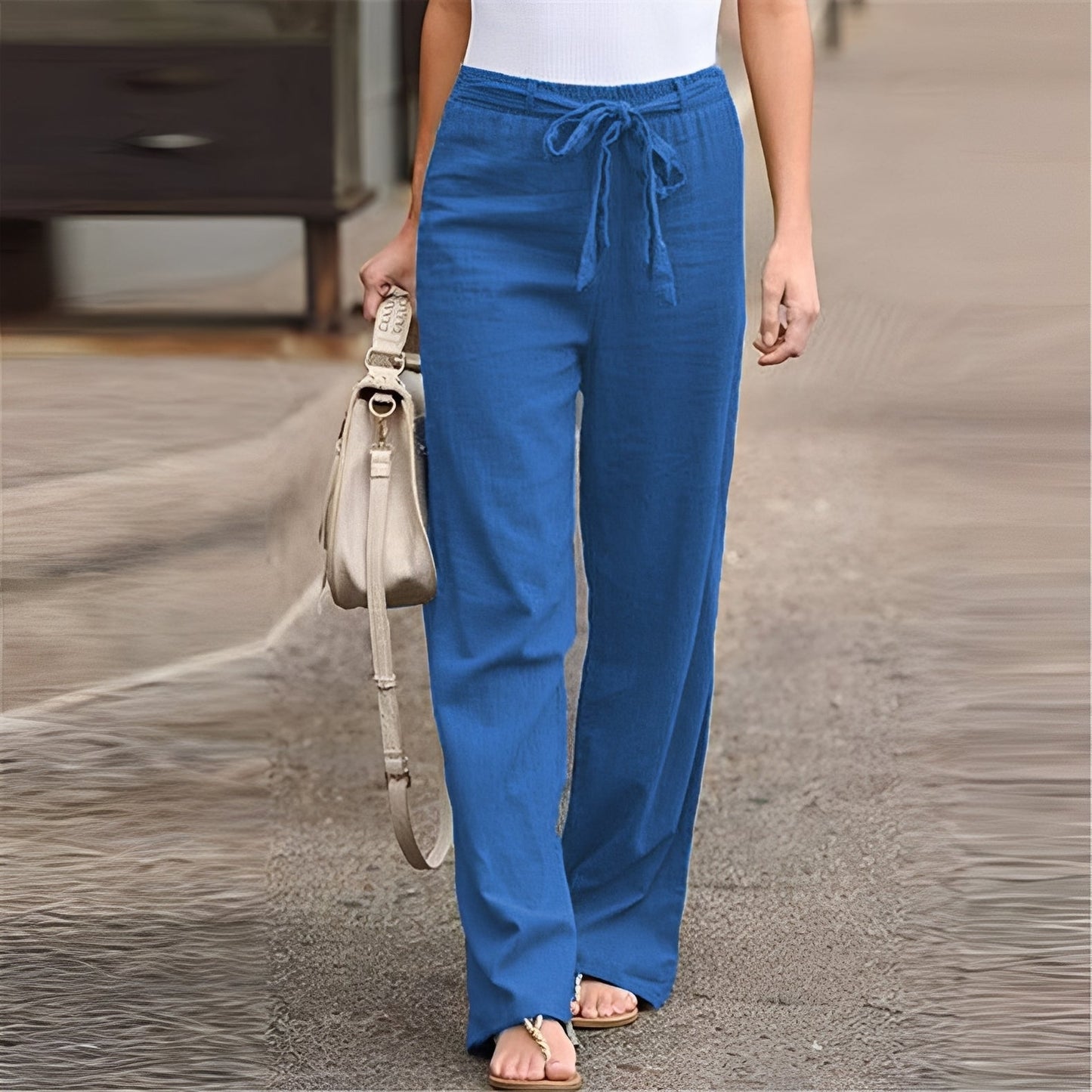 Claudine - Un pantalon d'été à la mode pour femme