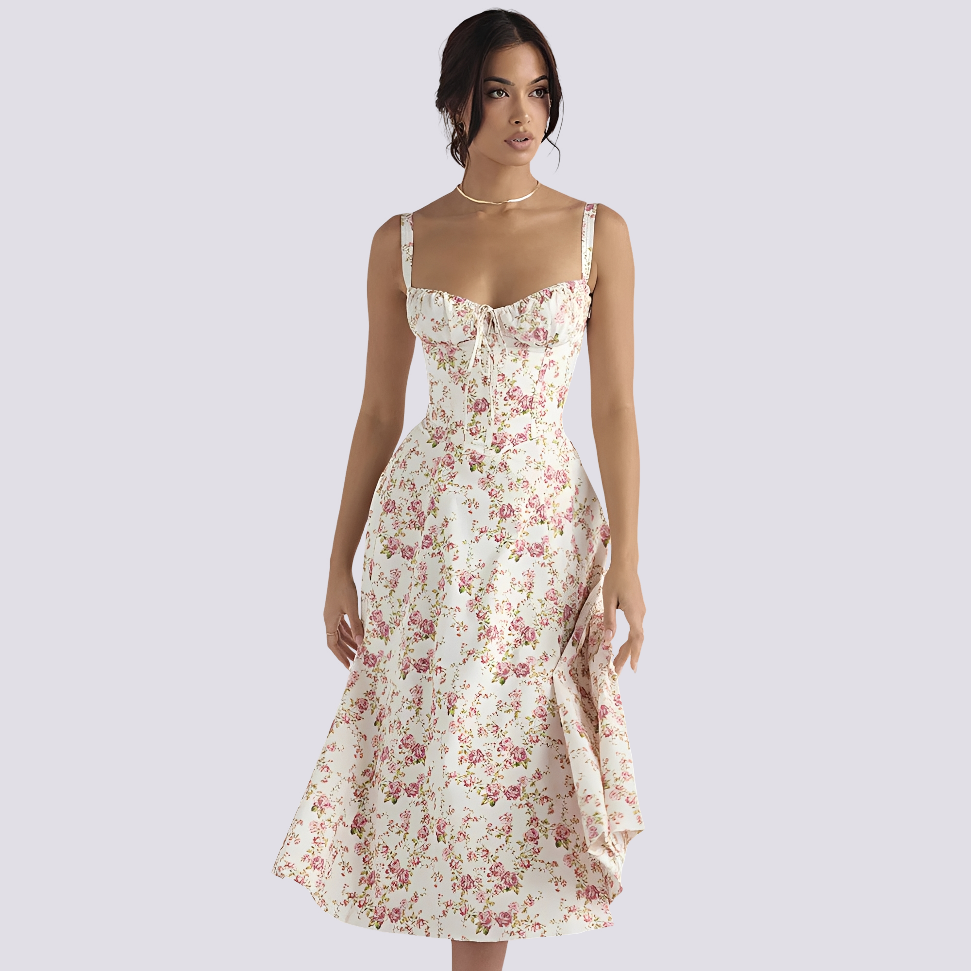 Marley - Robe à motifs floraux pour un look détendu