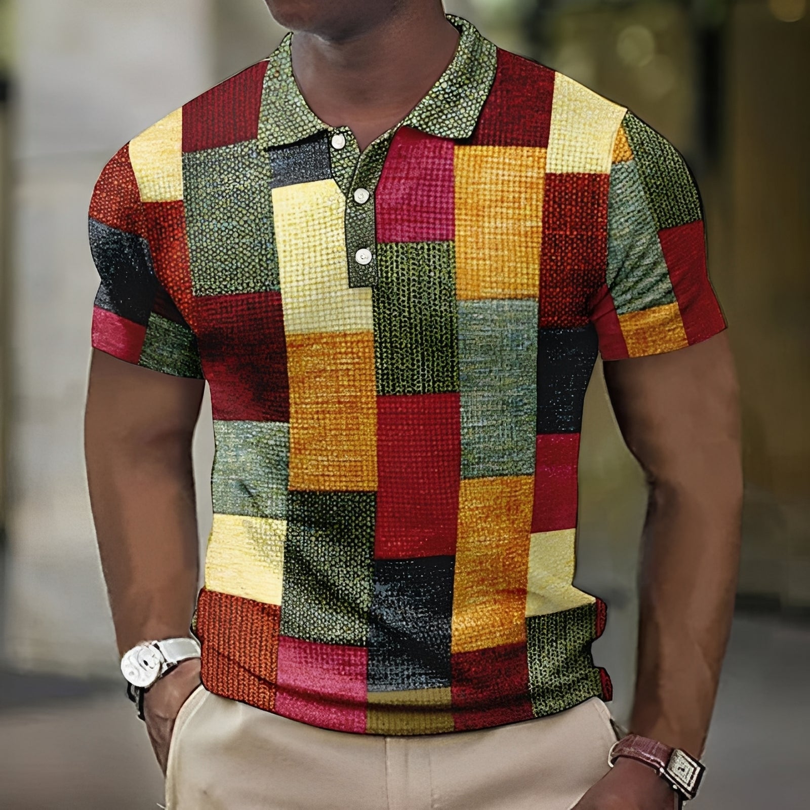 Jimmy - Chemise chic à motifs de carreaux