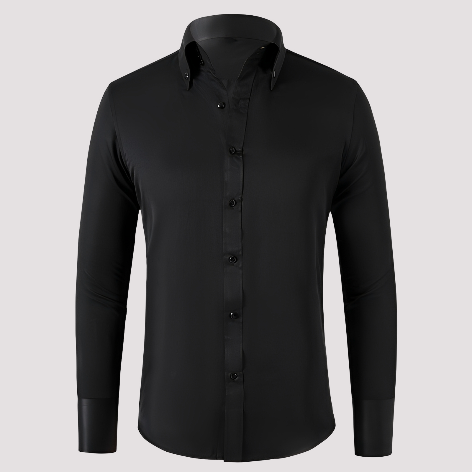 Marco - Chemise homme manches longues, style décontracté