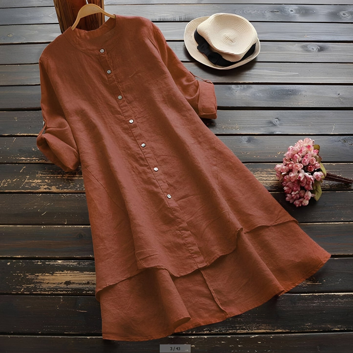 Mildred - Robe Chic avec Fermetures