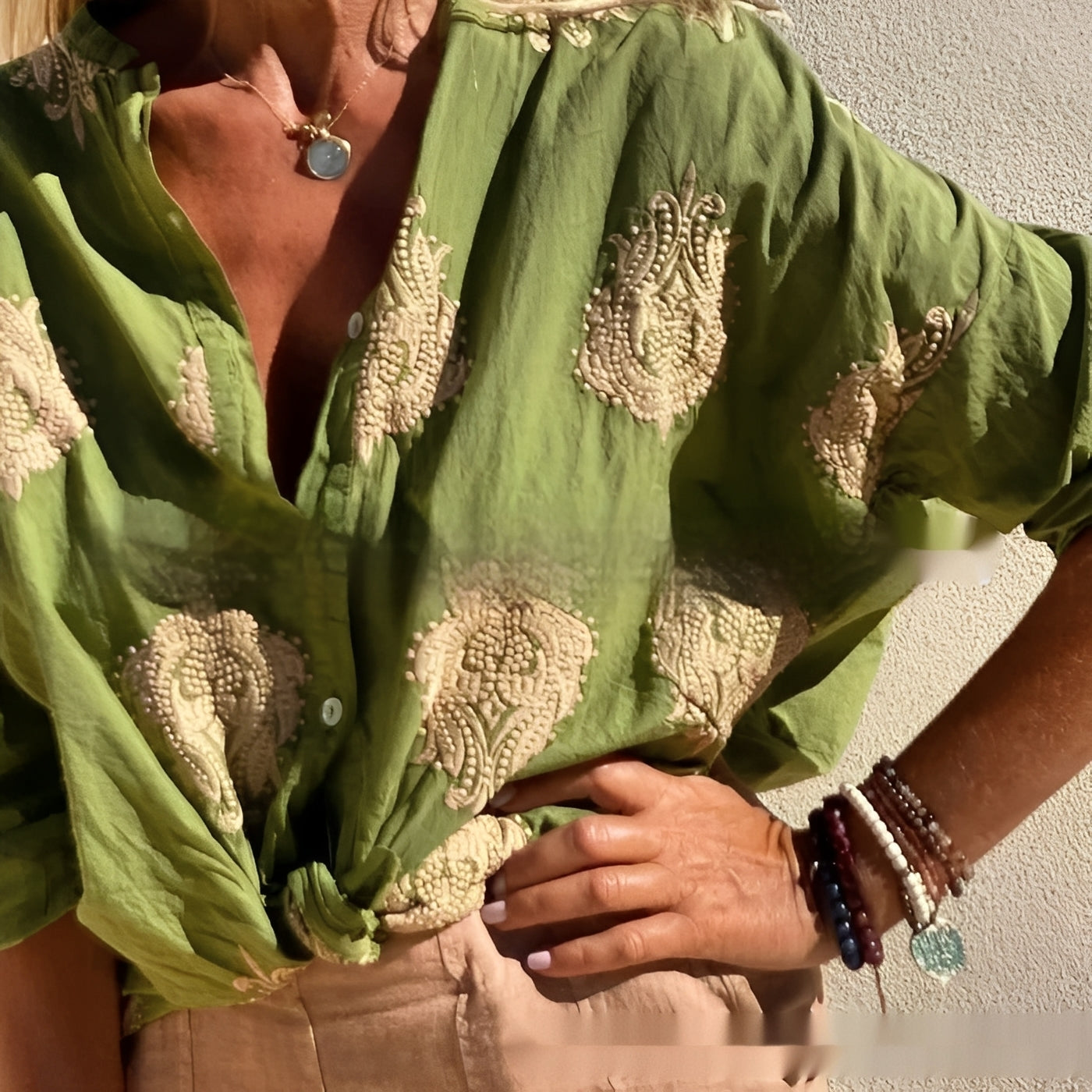Erica - Blouse confortable et détendue pour femmes