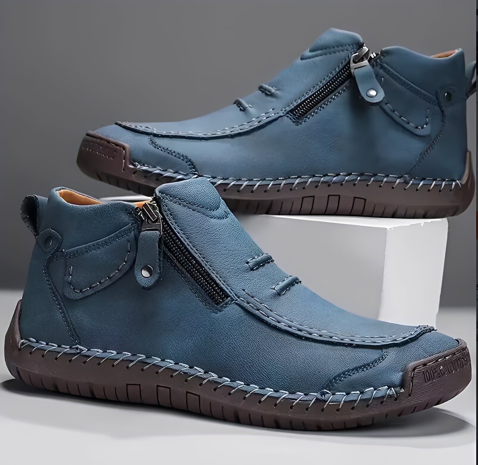 David - Chaussures avec fermeture éclair stylée