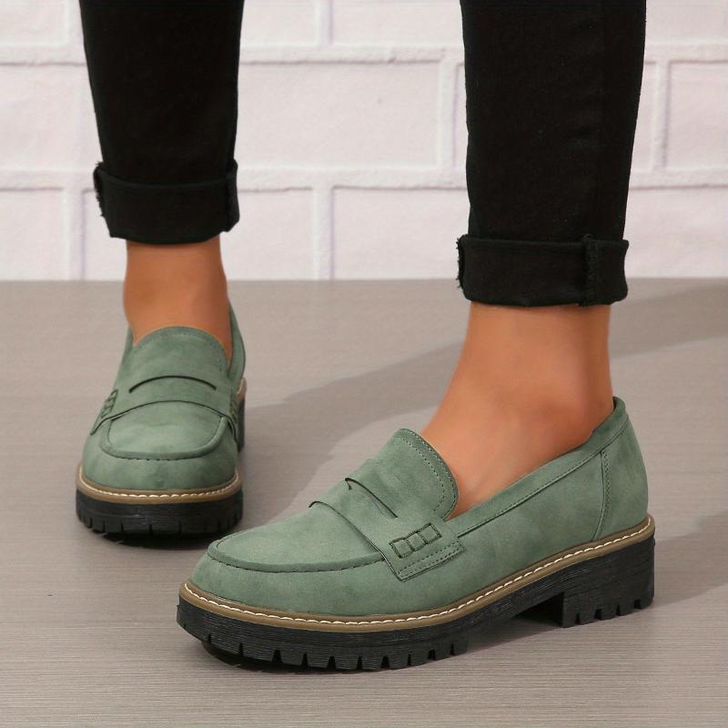 Bethan – Mocassins femme – chic avec semelle épaisse