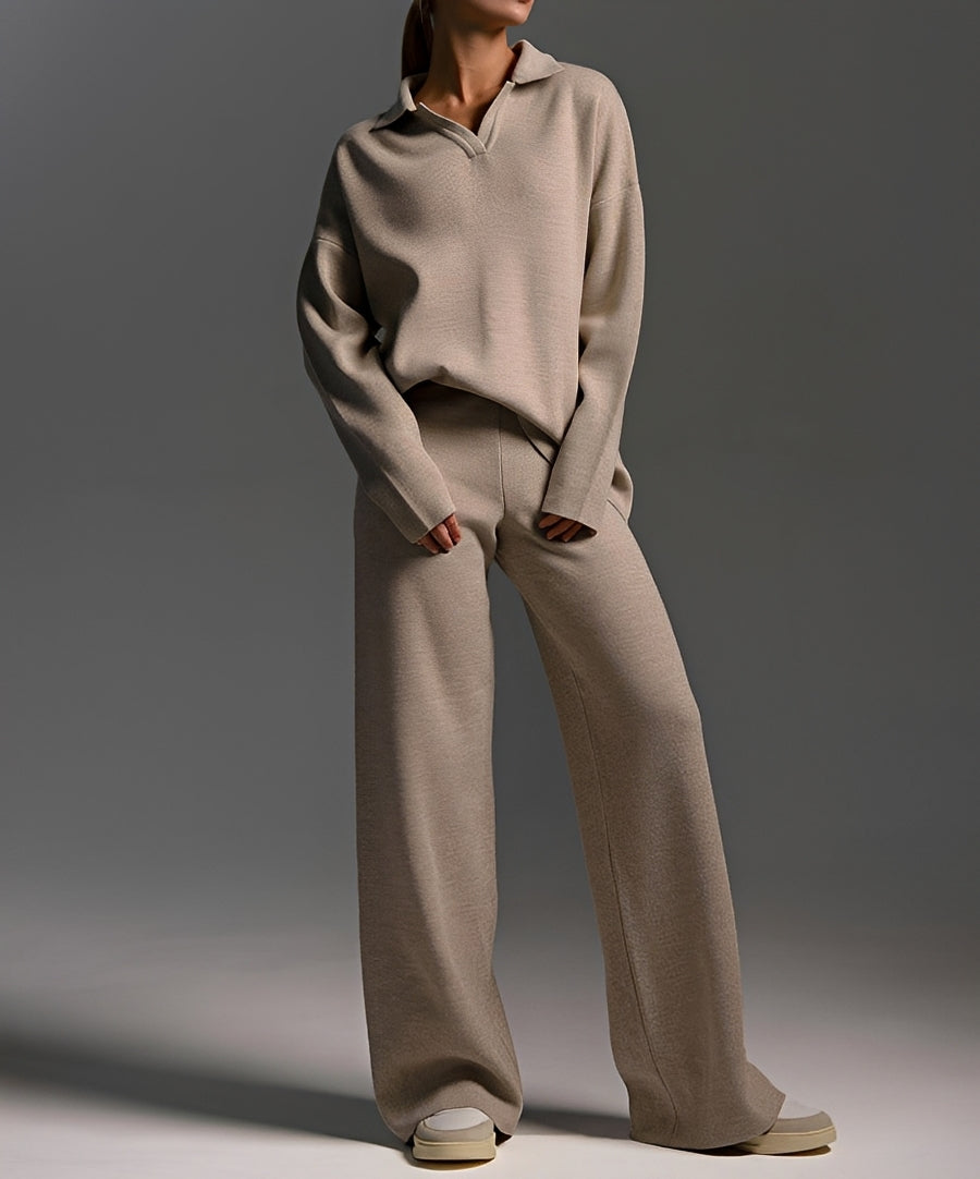 Rosie – Ensemble pull et pantalon pour femmes – Douillet et relax