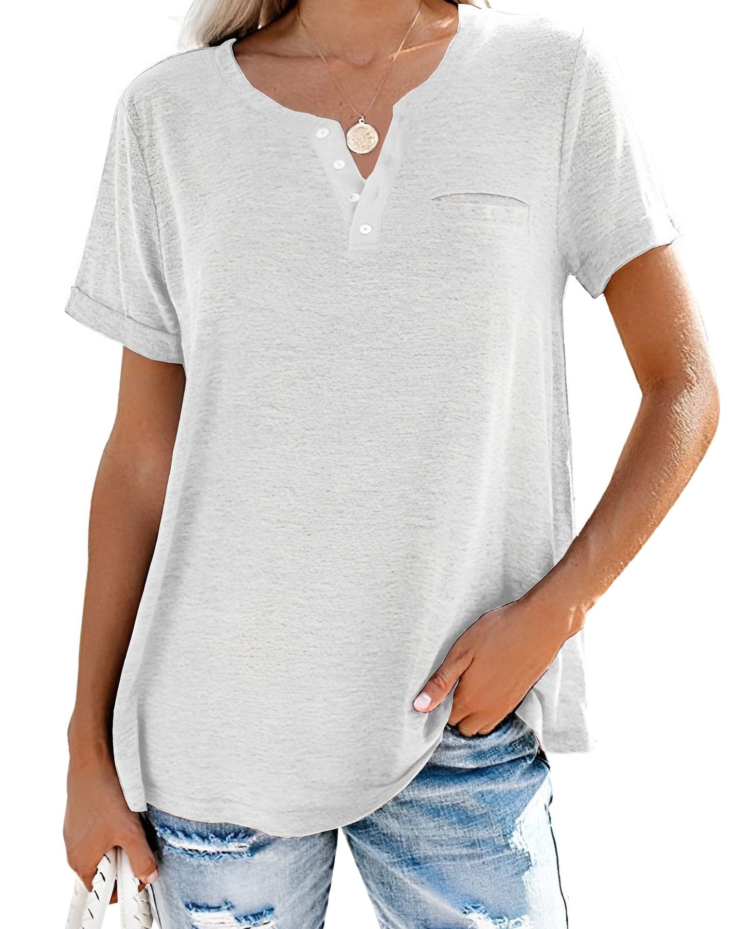 Alyssa - Blouse large et décontractée pour femmes