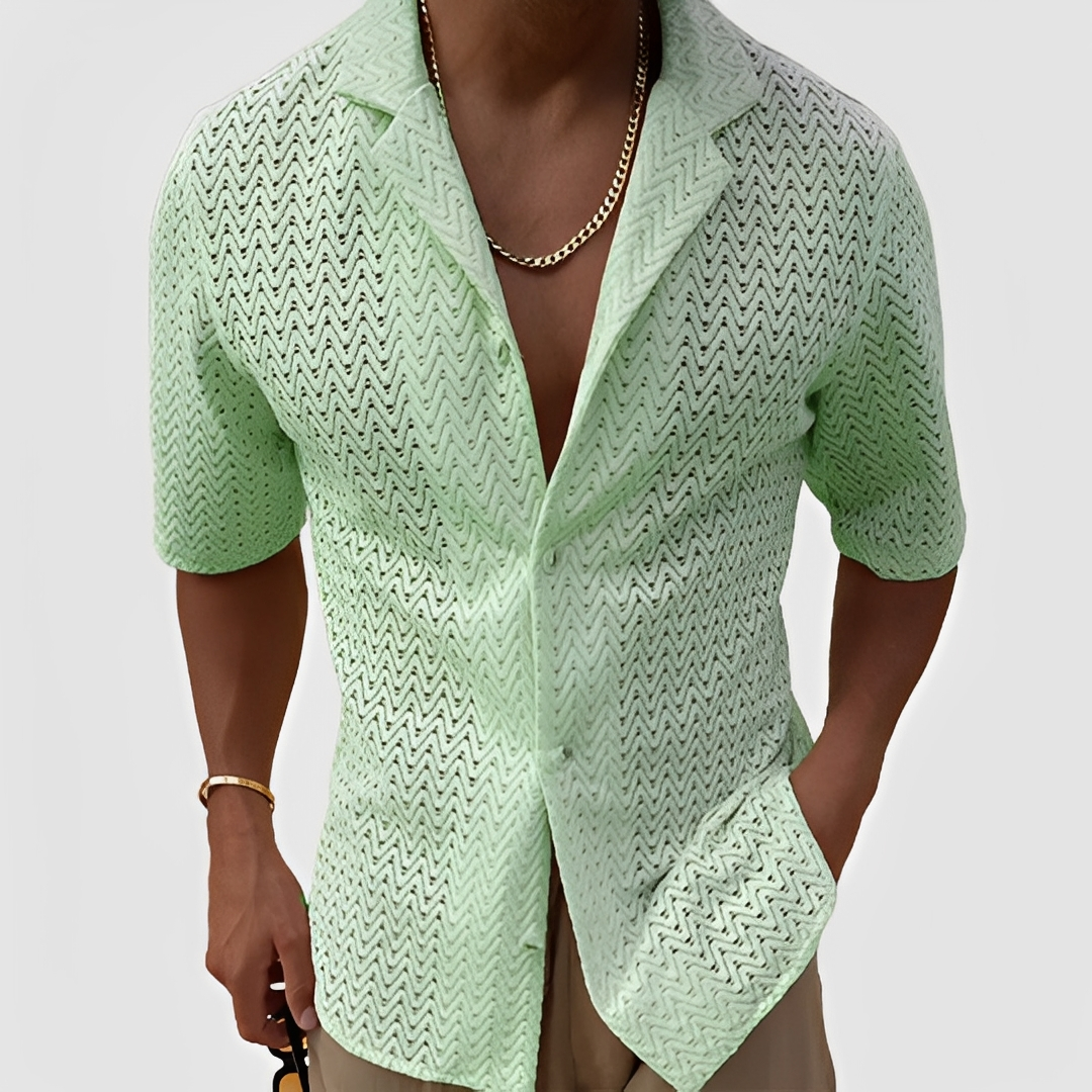 Bernie - Chemise homme d'été légère et aérée