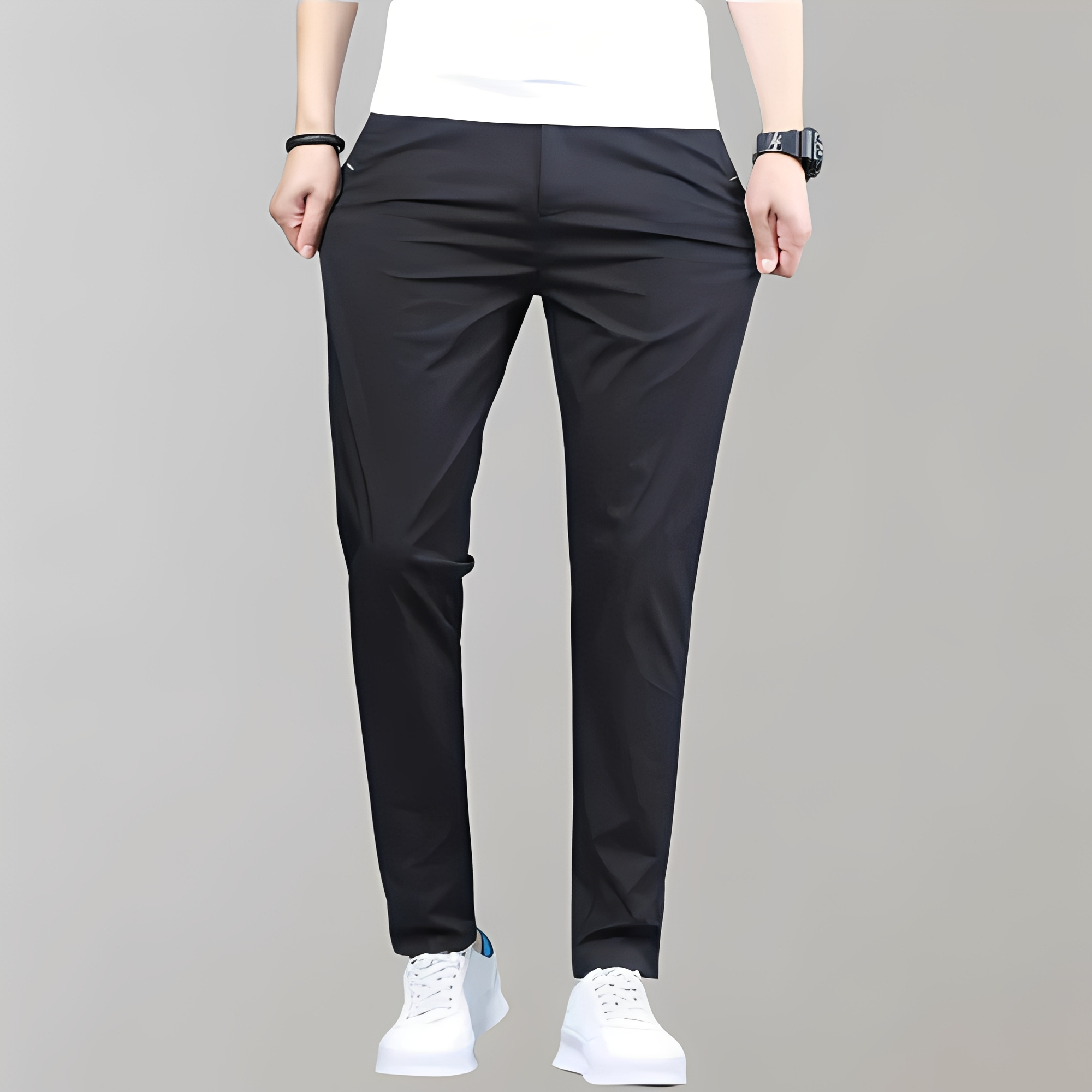 Warren - Pantalon droit homme à la mode