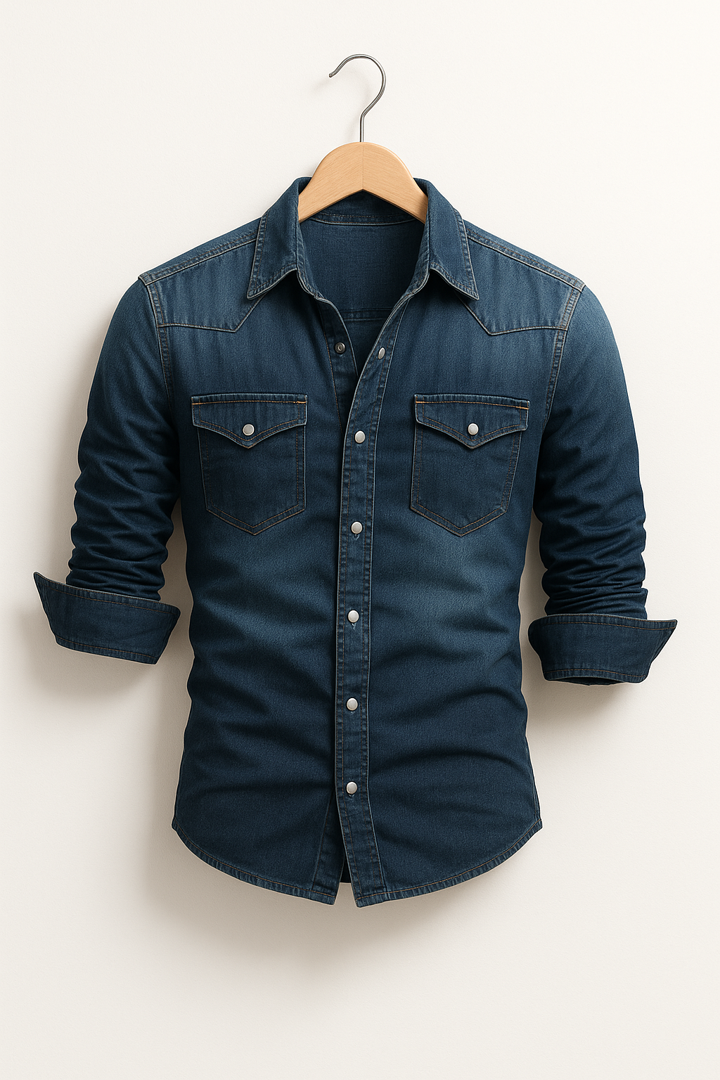 Maxime - Chemise en jean confortable pour homme