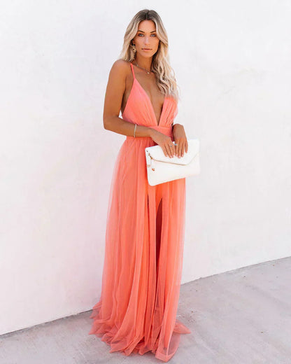 Aliza - Robe Maxi Élégante