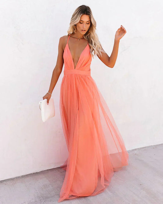 Aliza - Robe Maxi Élégante