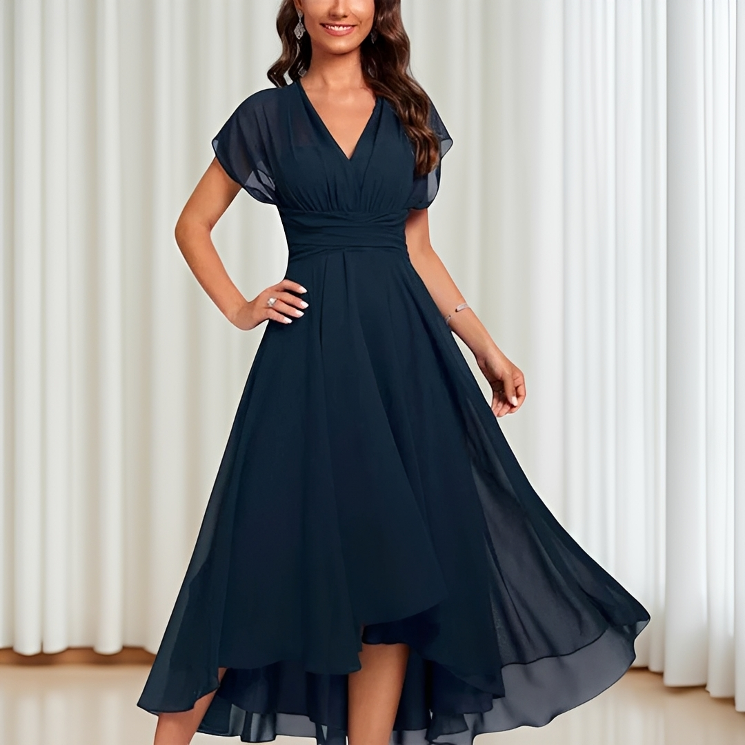 Blaine - Robe Midi pour Occasion Spéciale