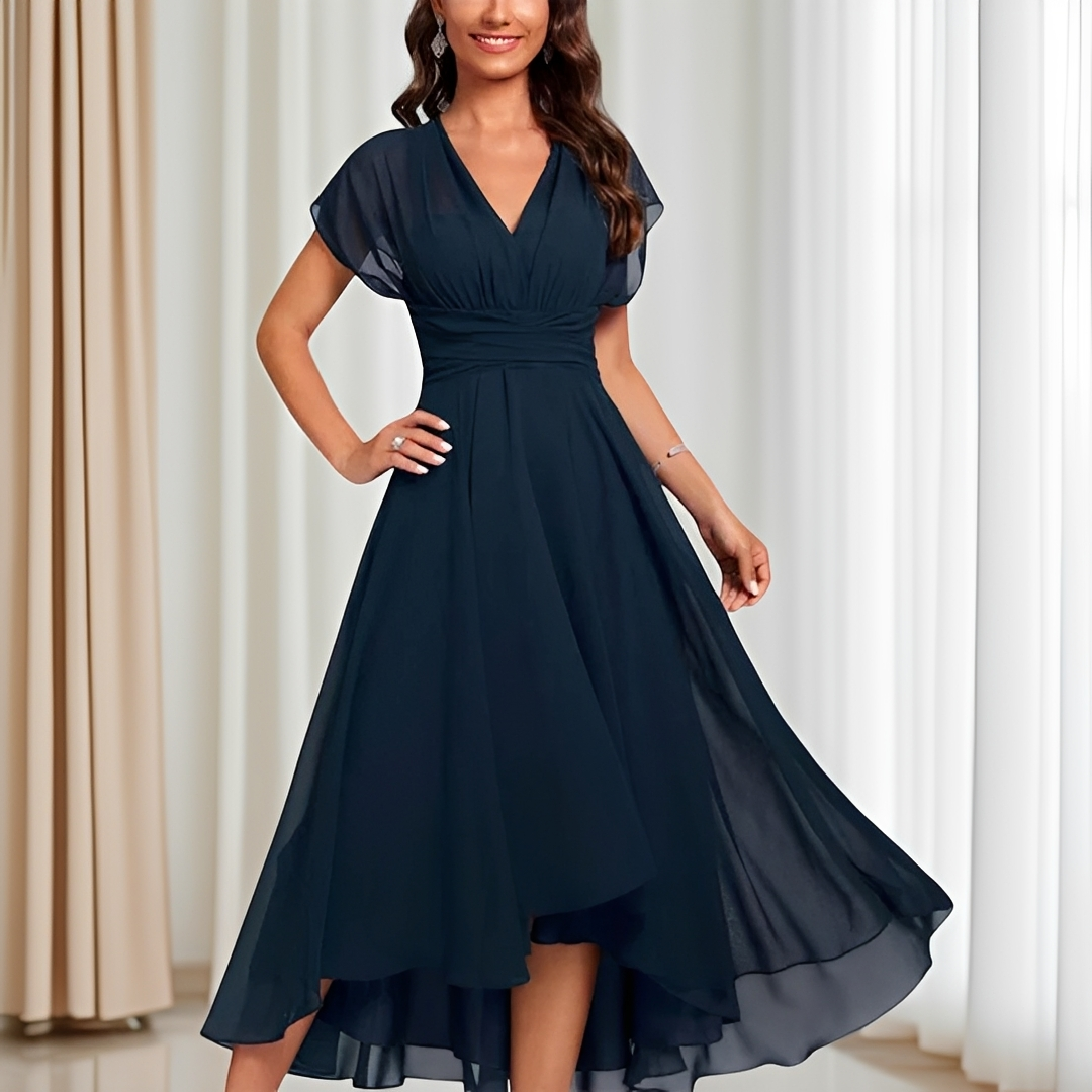 Blaine - Robe Midi pour Occasion Spéciale