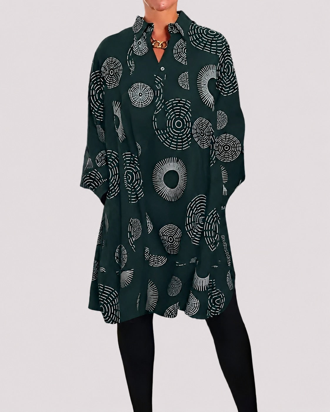 Lacie - Robe Ample avec Col