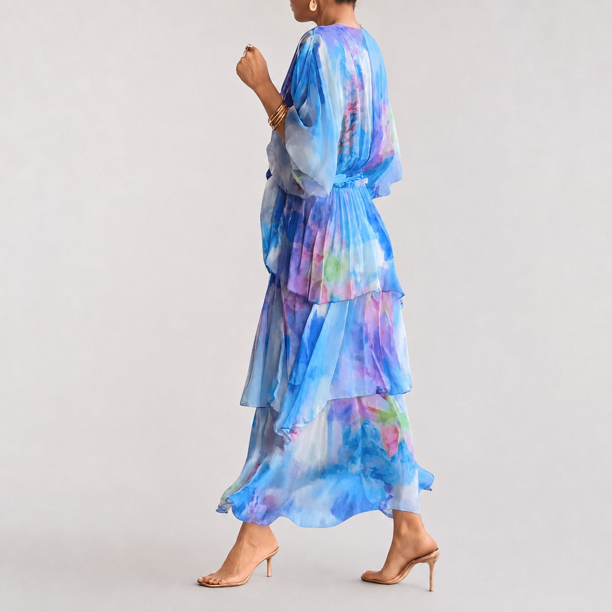 Denise - Robe Chic à Étages