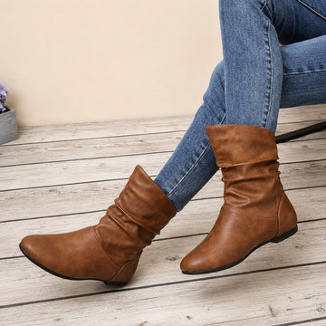 Hanna - Bottes Plates Vintage