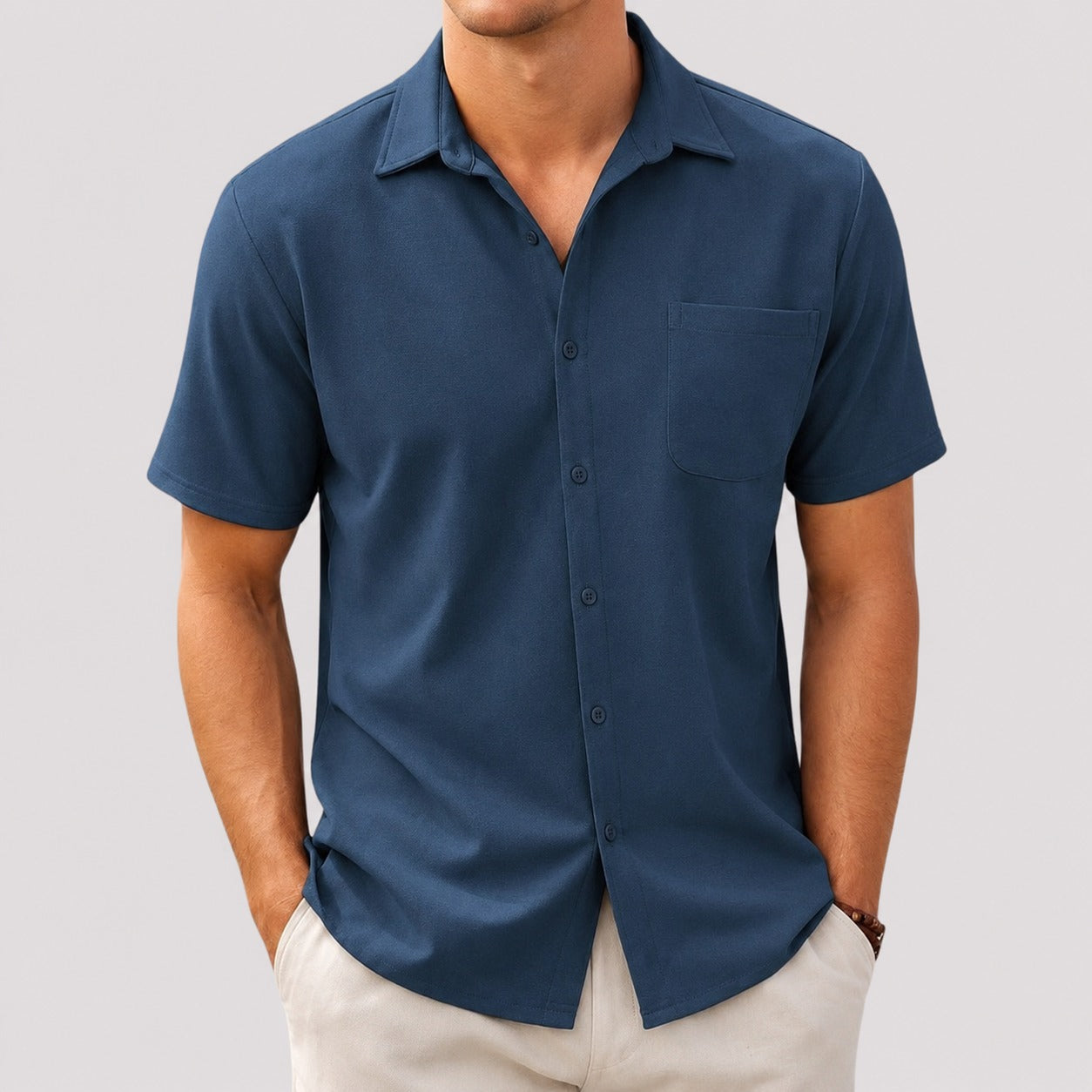 Freddy - Chemise à manches courtes et confortable