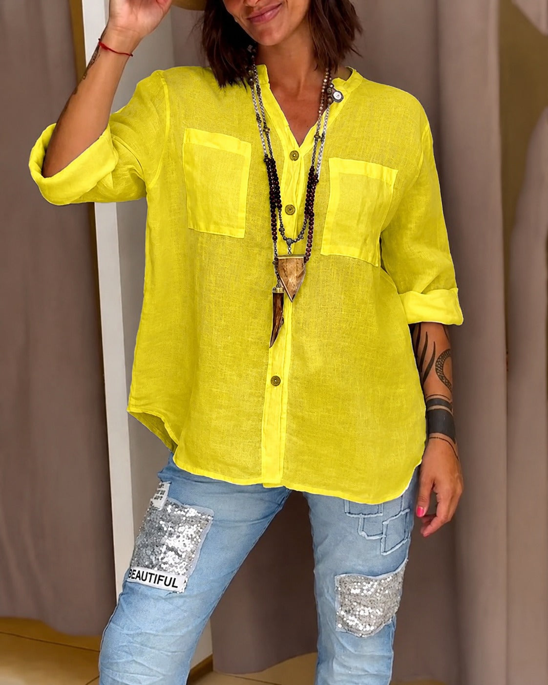 Farrah - Chemise Large et Confortable