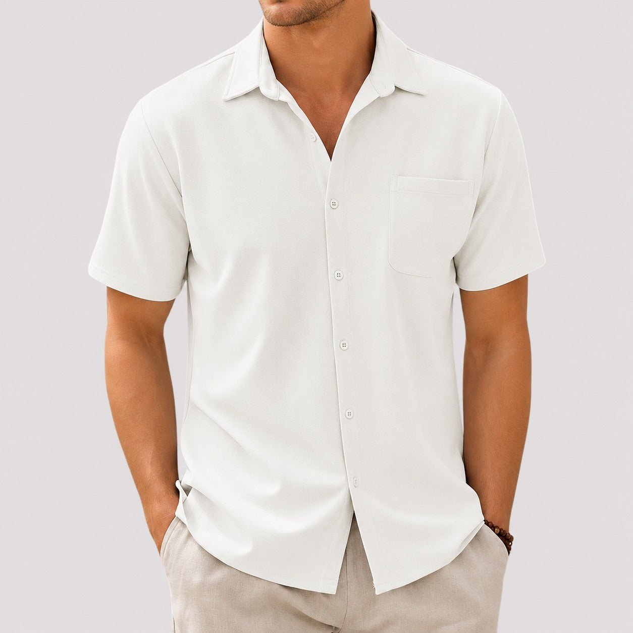 Freddy - Chemise à manches courtes et confortable