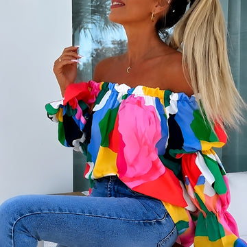 Priya - Blouse Chic et Colorée