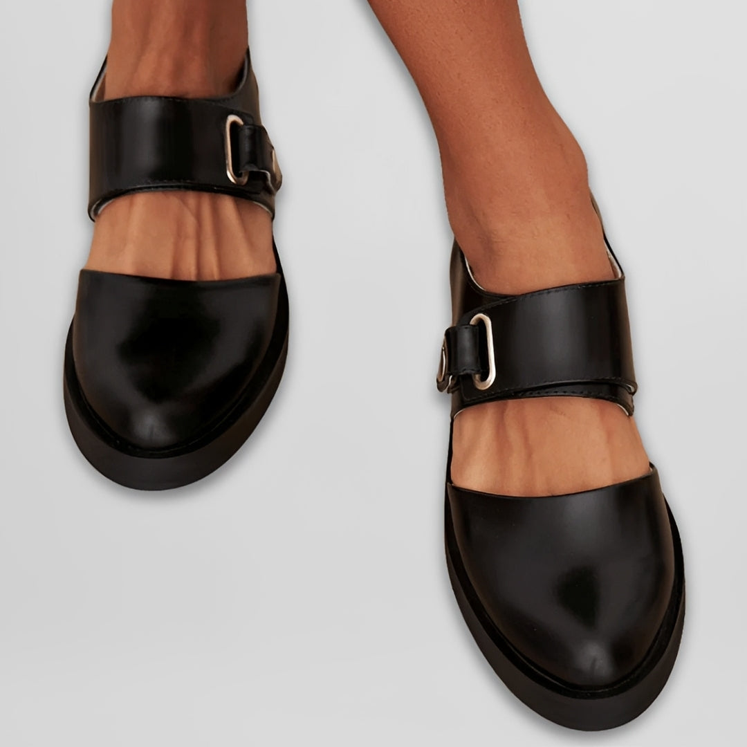 Mya - Chaussures Décontractées à Brides et Petit Talon