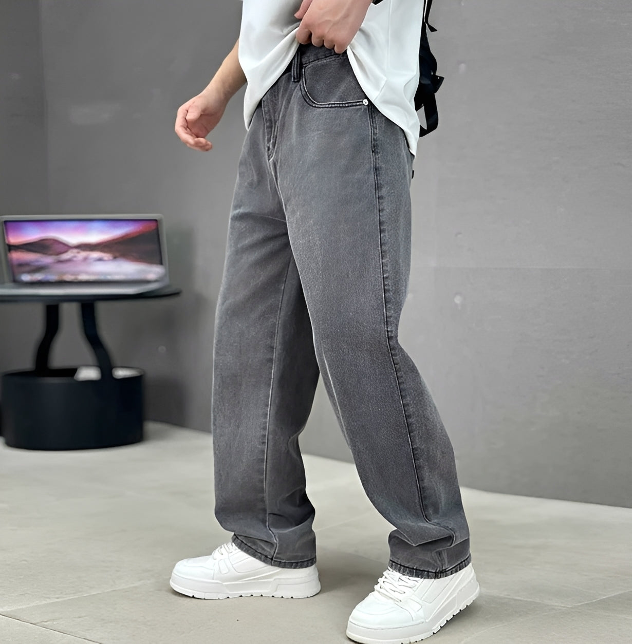 Garza - Jeans Relax Coupe Droite