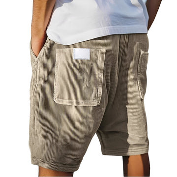 Ritchie - Shorts relax à texture nervurée