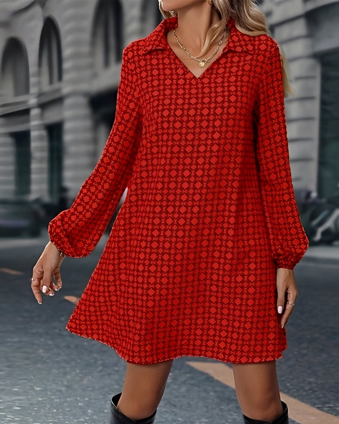 Bertie - Maxi Robe à Manches Longues
