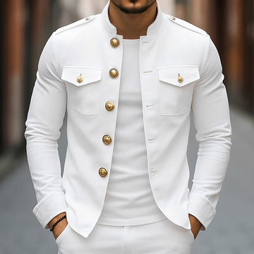 Leighton - Blazer à boutons, chic et décontracté