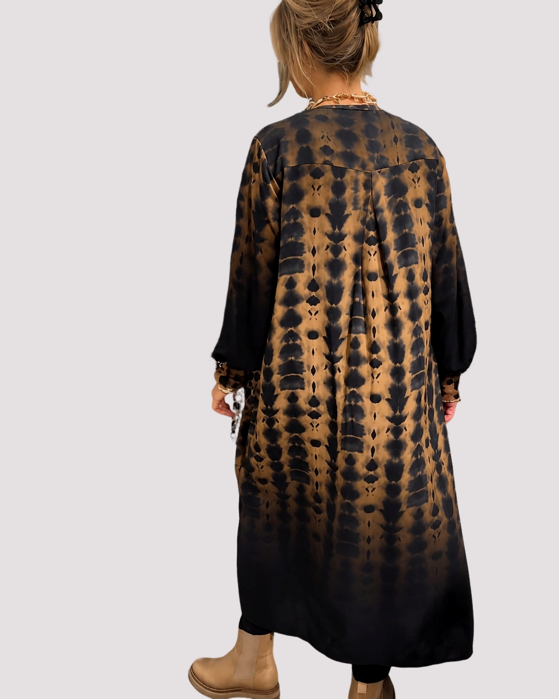 Susie - Robe à manches longues sophistiquée