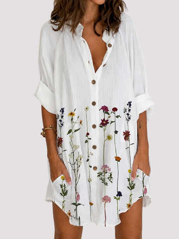 Esha - Robe Élégante avec Manches Longues