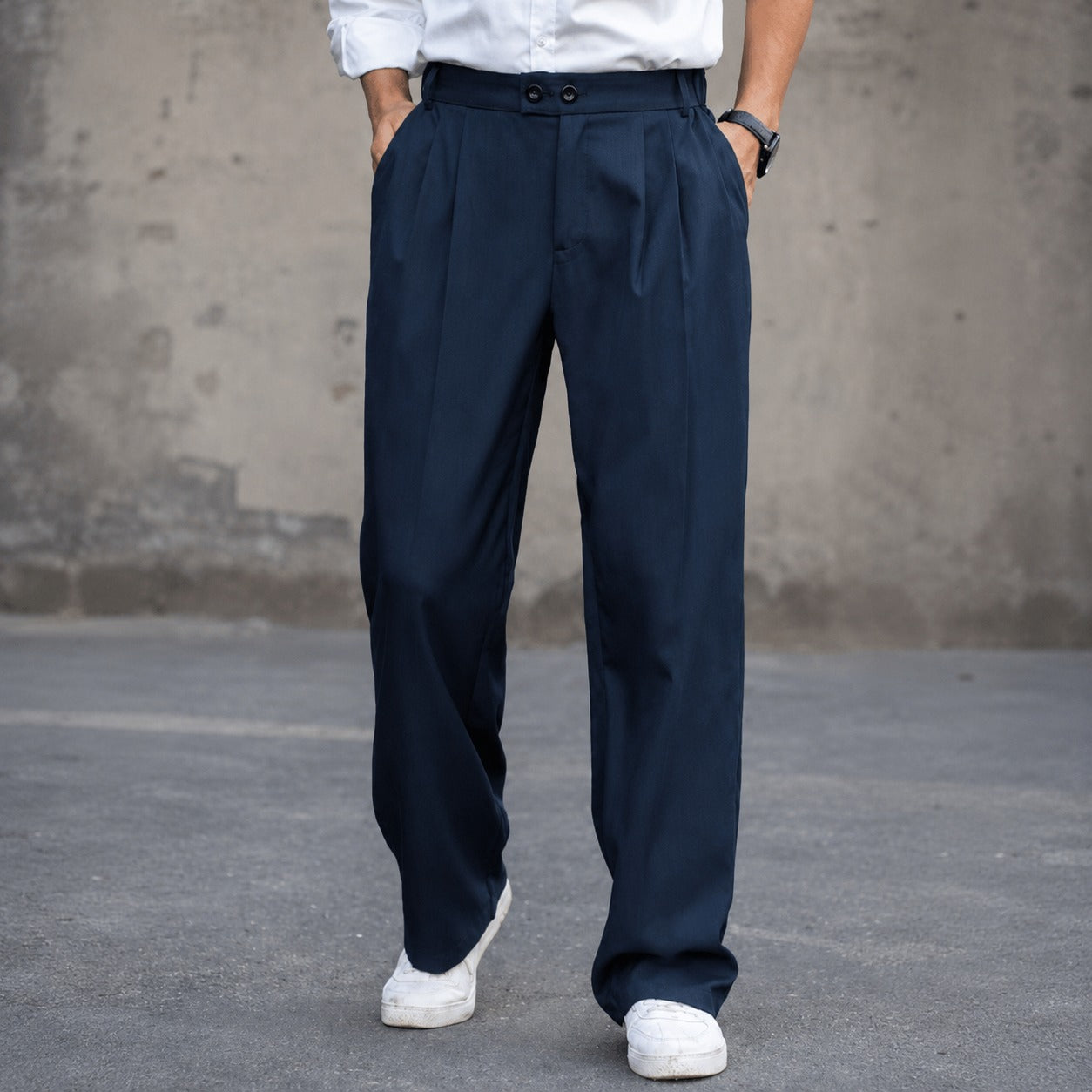 Clayton - Pantalon ample et détendu