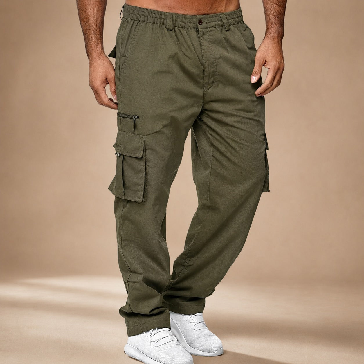 Brody - Pantalon cargo ample et confortable