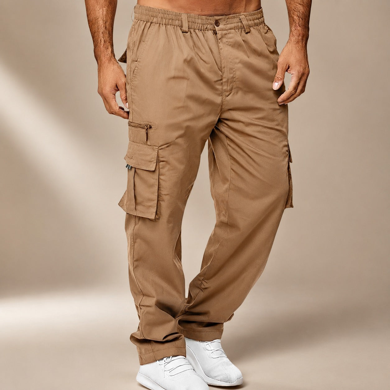 Brody - Pantalon cargo ample et confortable