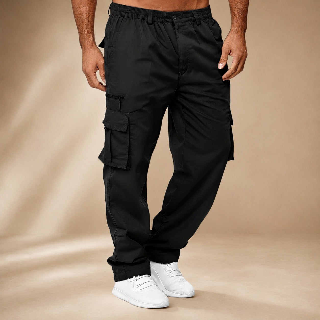 Brody - Pantalon cargo ample et confortable