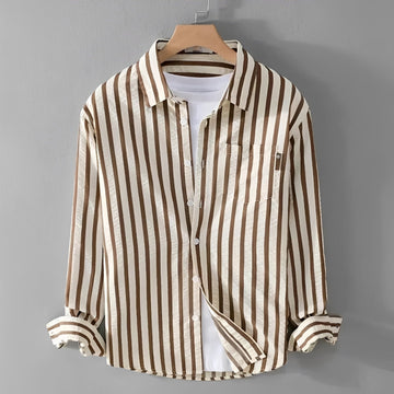 Paul - Chemise Décontractée à Rayures