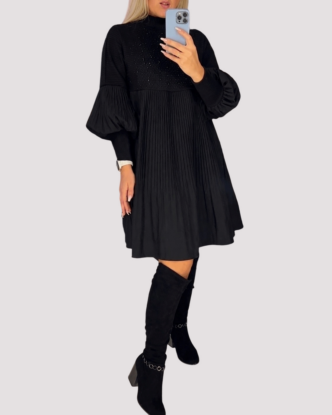 Daisy - Robe chic à manches larges