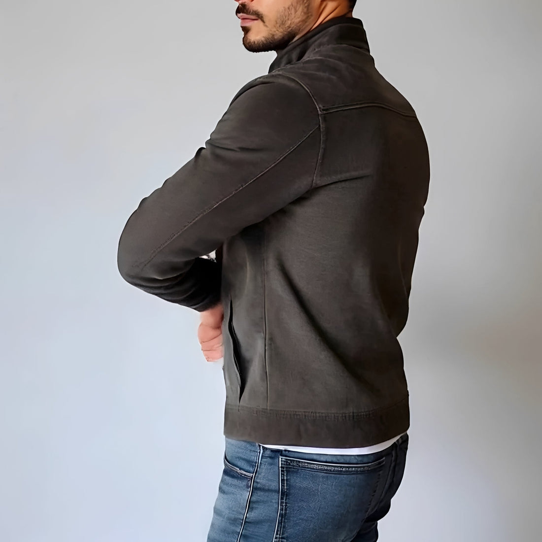 Lenard - Manteau élégant avec bouton unique