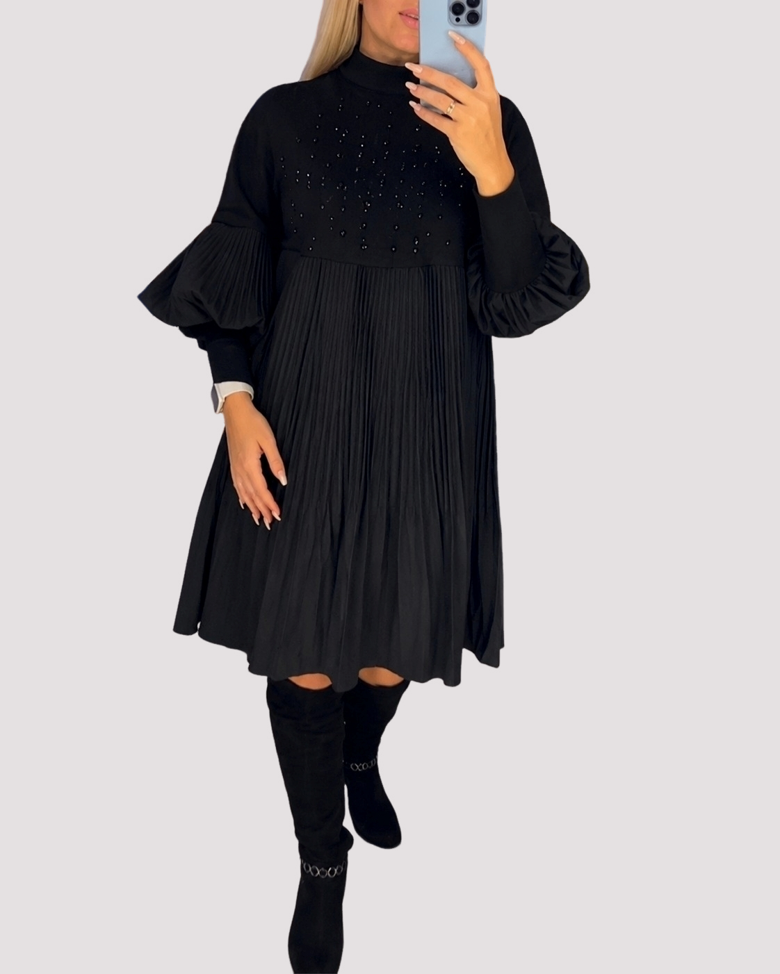 Daisy - Robe chic à manches larges