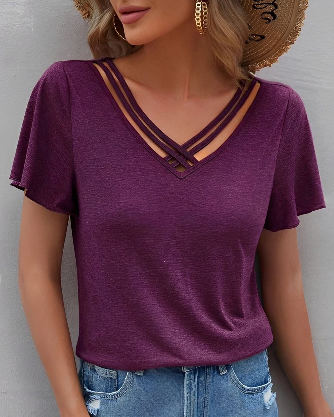 Sahil - Blouse Chic avec Volants