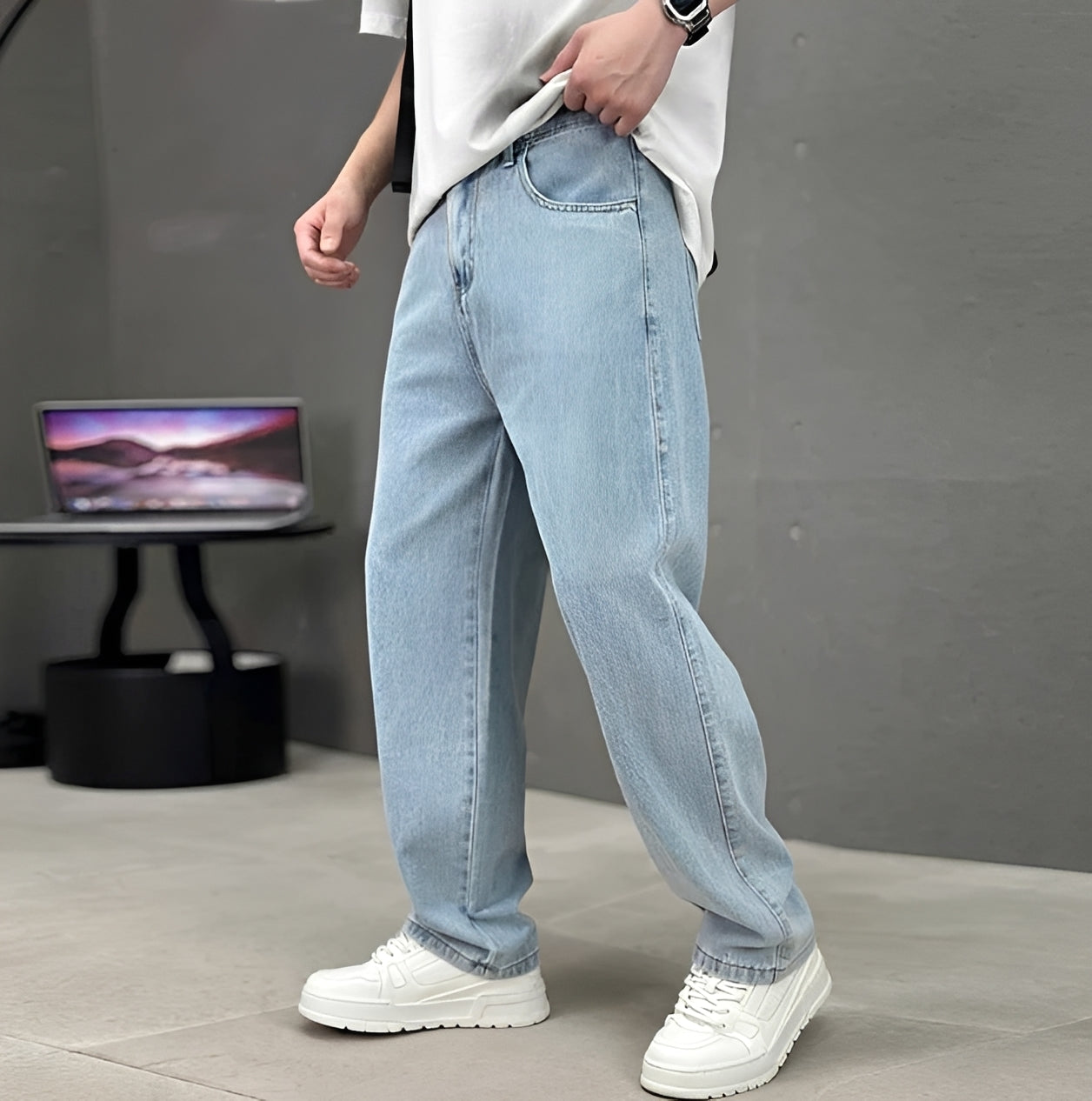 Garza - Jeans Relax Coupe Droite