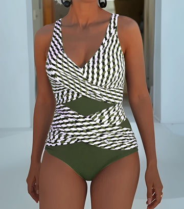 Karen - Maillot de Bain Chic avec Détail Entrelacé