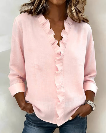 Samia - Blouse élégante à manches longues