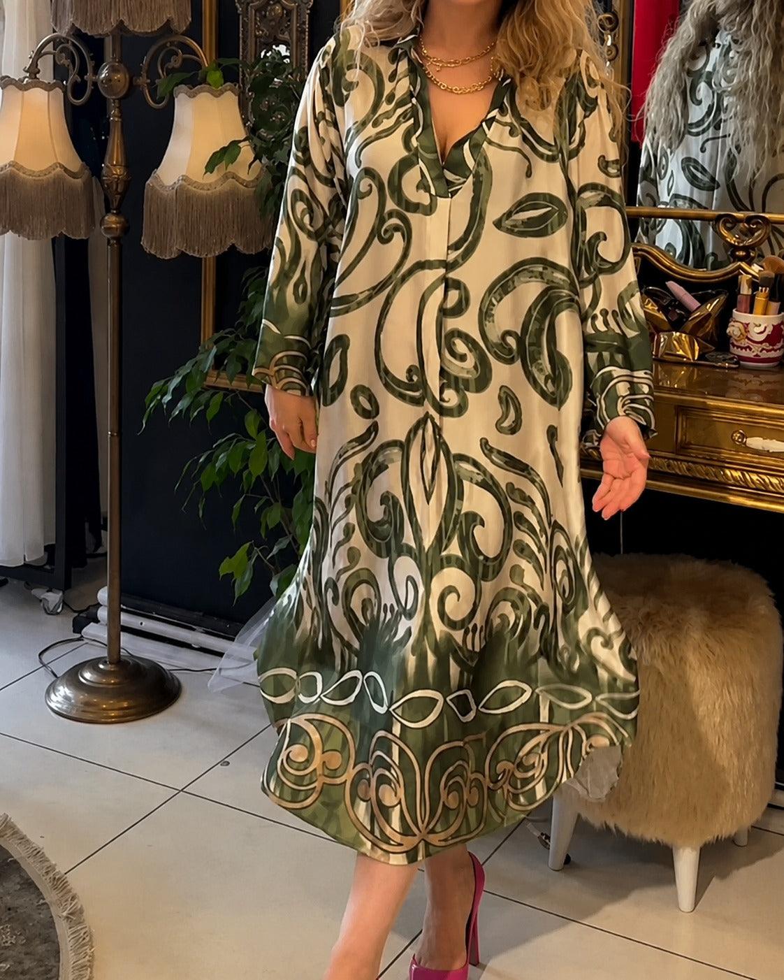 Paula - Robe Élégante Style Libre