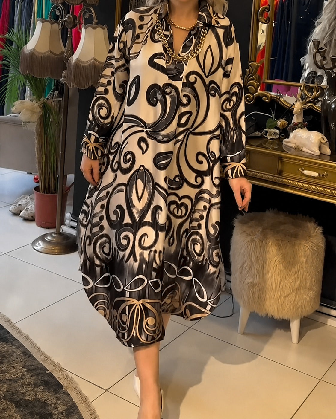 Paula - Robe Élégante Style Libre