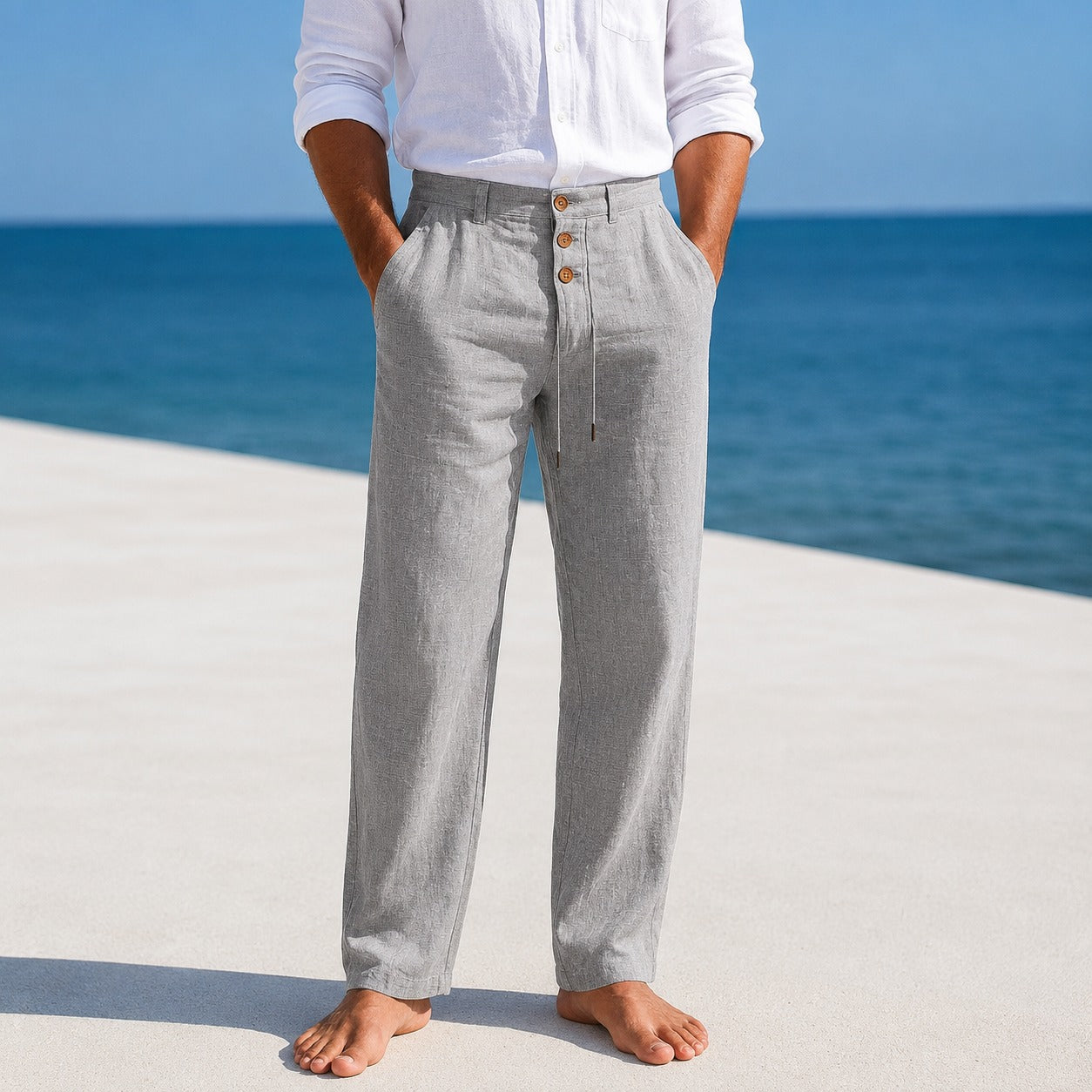 Austin - Pantalon Léger avec Cordon