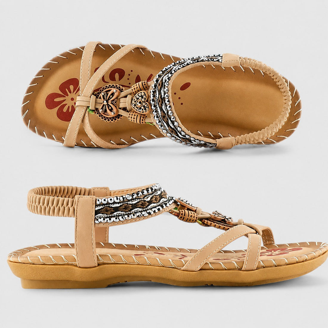 Eleanor - Sandales Élégantes avec Strass