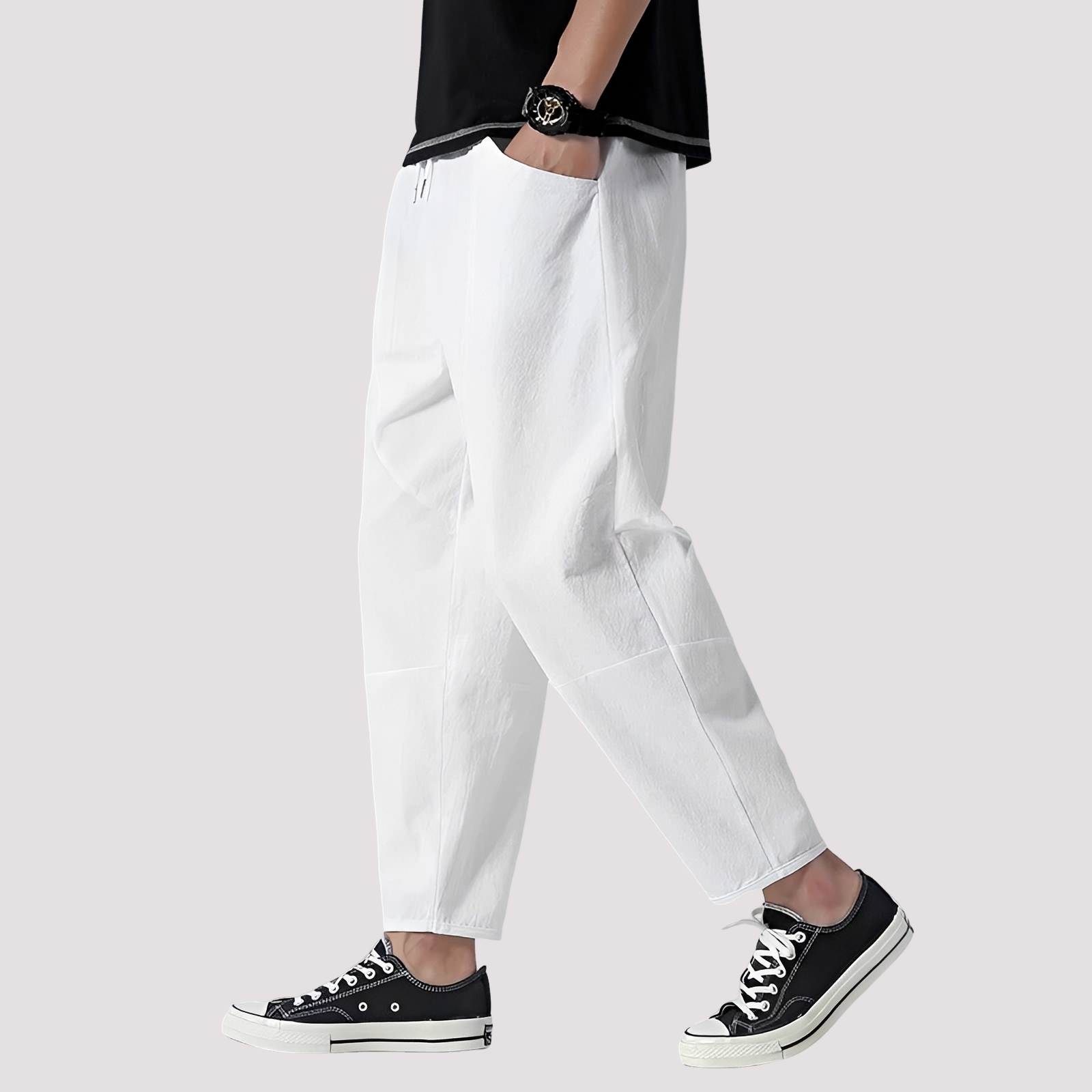 Hodges - Pantalon Court Spacieux et Élégant