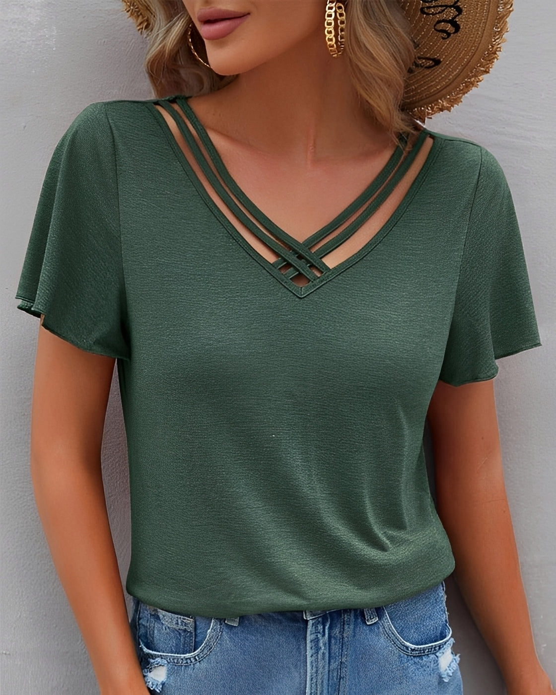 Sahil - Blouse Chic avec Volants